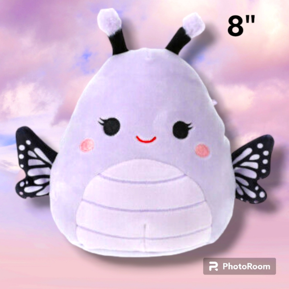 NWT 8" Squishmallows Bibiana the Butterfly